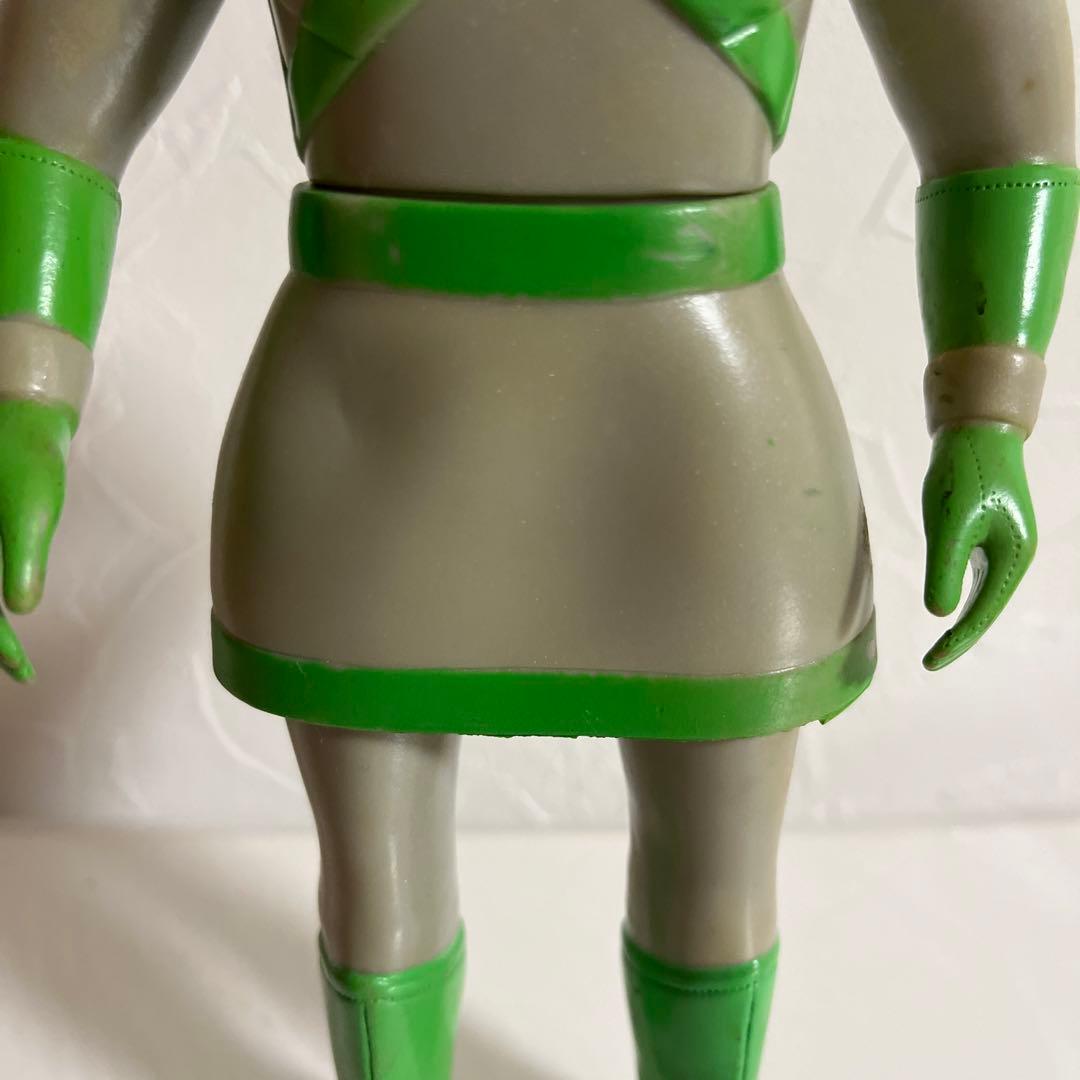 ⚠️貴重・激レア　トリプルファイター　グリーンファイター　面取れ　ソフビ　レトロ