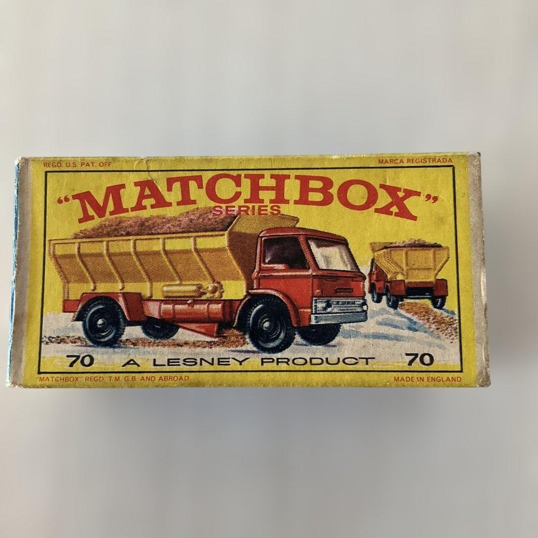 ミニカー　マッチボックス　70 グリット・スプレッディング・トラック