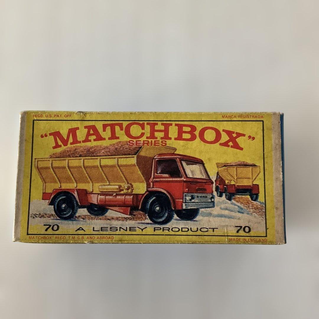 ミニカー　マッチボックス　70 グリット・スプレッディング・トラック