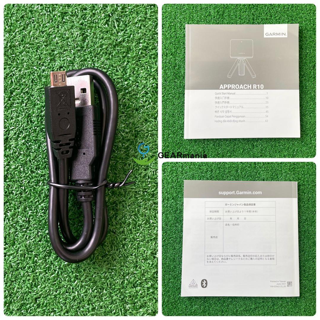 【美品】ガーミン アプローチ R10 ポータブル弾道測定器・ゴルフシミュレーター