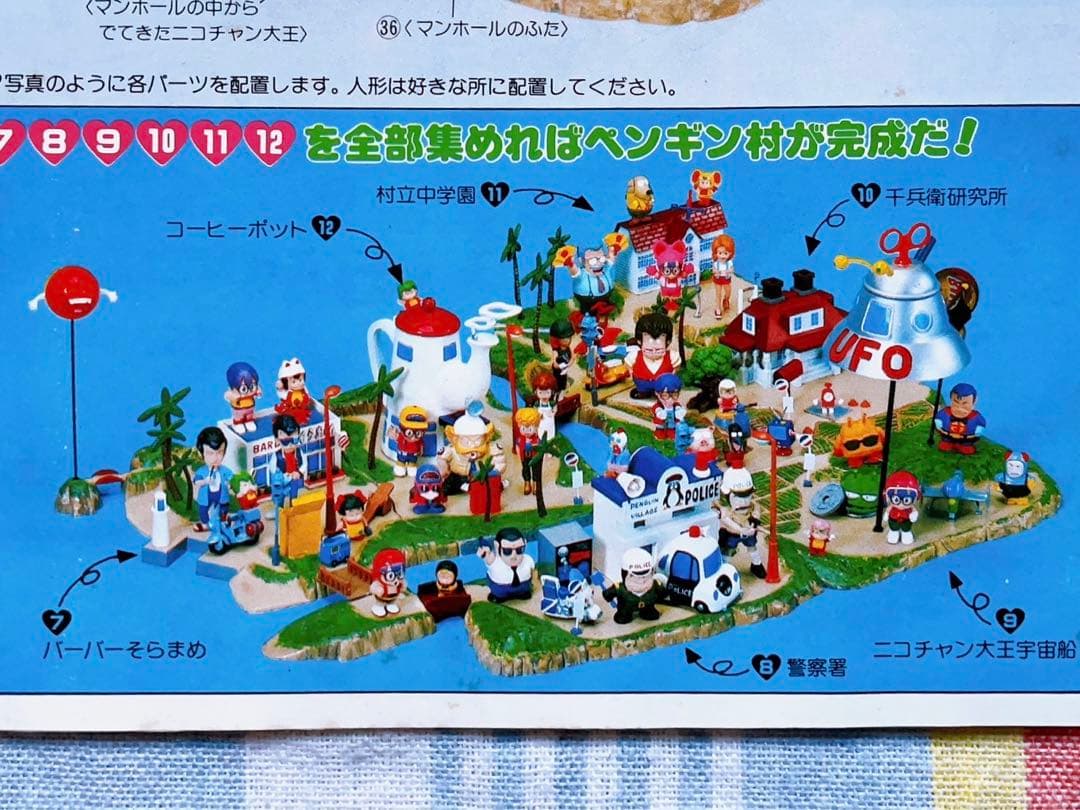 旧バンダイ模型 Dr.スランプ アラレちゃん ペンギン村 ニコチャン大王宇宙船