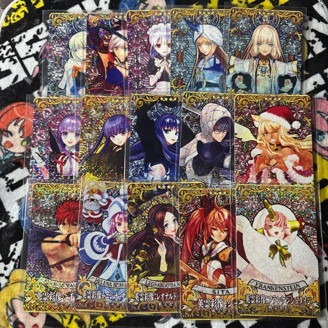 FGOアーケード 英霊彩像　コンプリート　コンプ　フェイタル 限定礼装