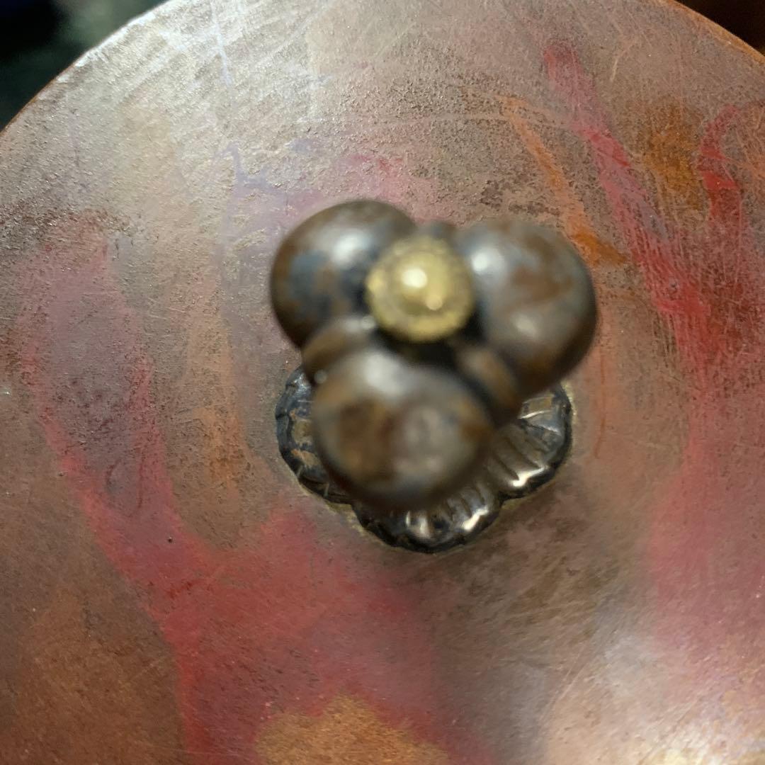 龍家製 竹彫り 鉄瓶