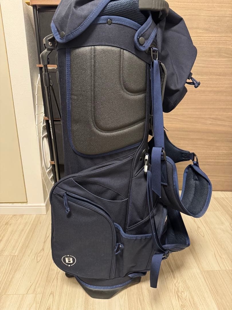 BRIEFING ネイビー キャディバッグ　CR4