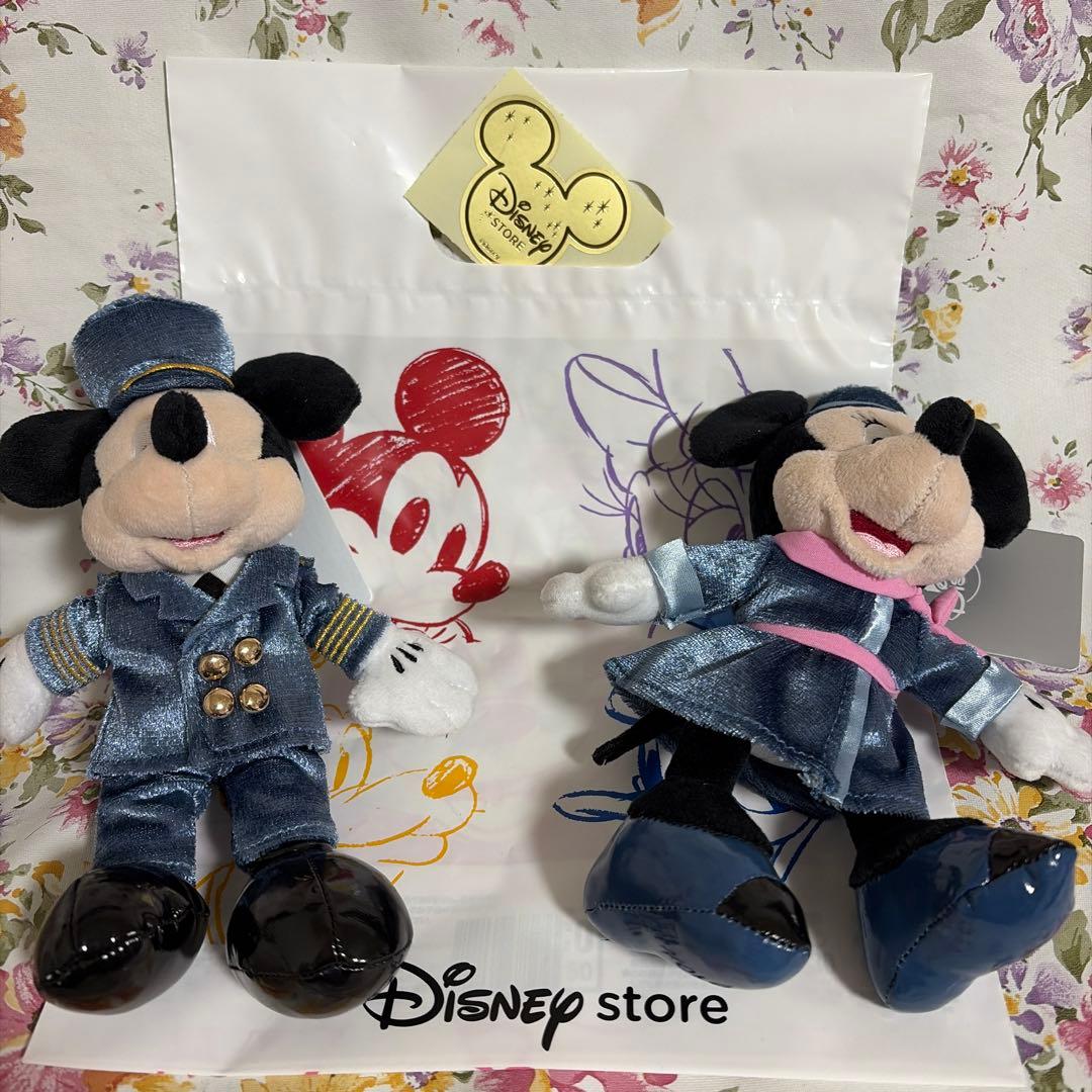 羽田空港限定　ミッキーミニーぬいぐるみキーチェーン　トートバック　キーホルダー