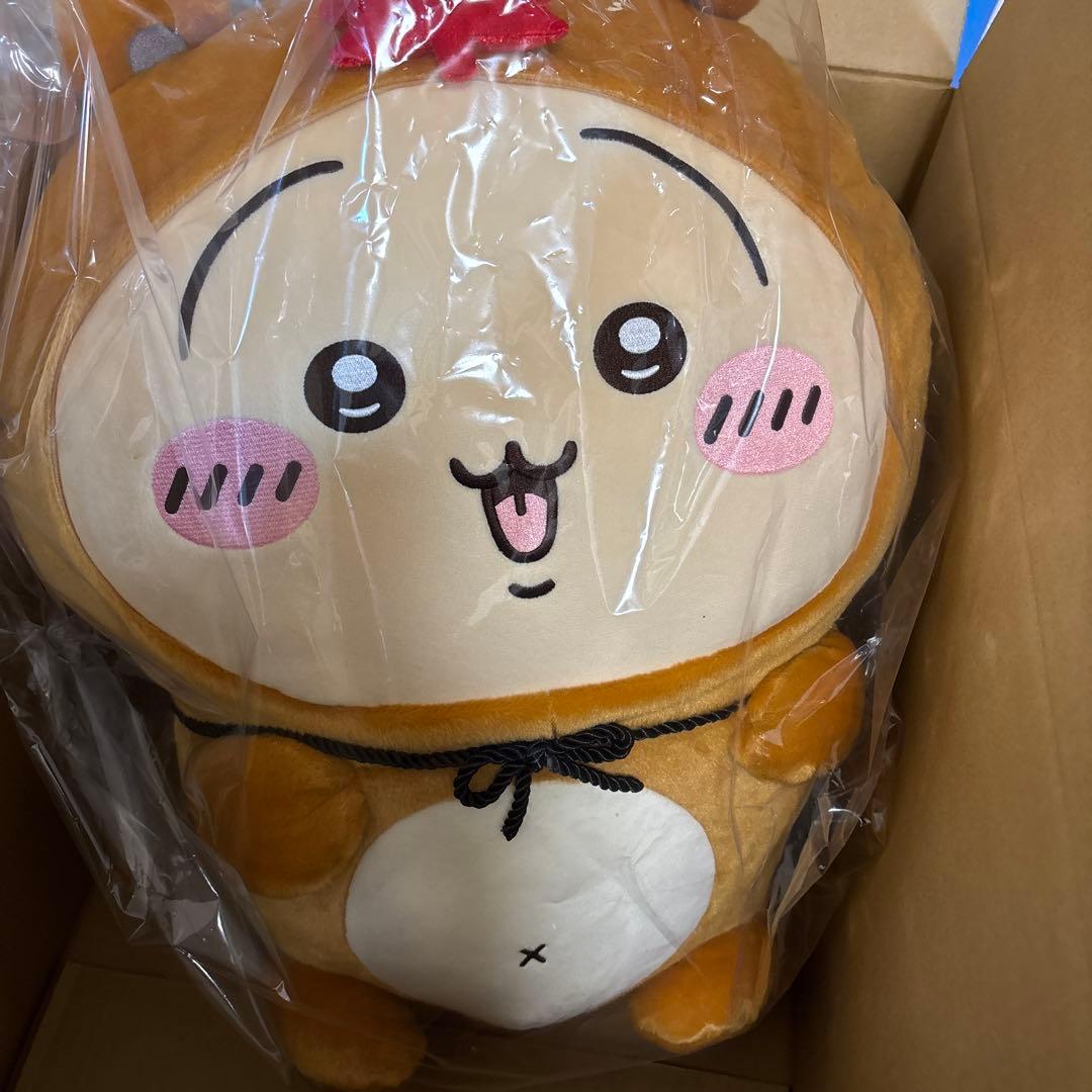 最終お値下げ！ちいかわ ドデカたぬきぬいぐるみ（うさぎ） A賞