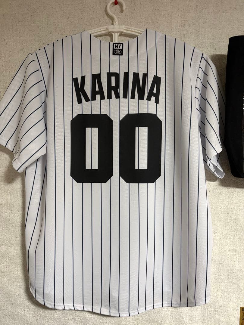 アイドル AESPA KARINA BASEBALL uniform