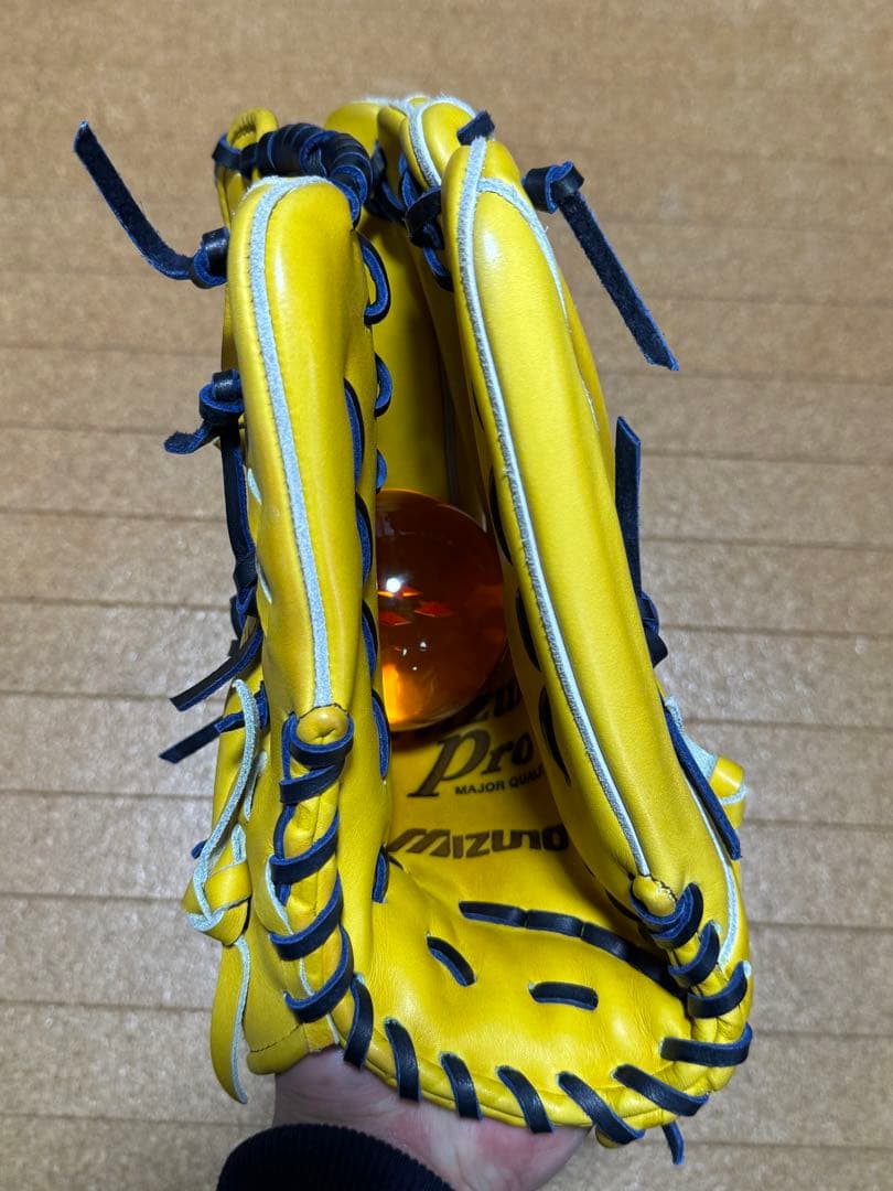 限定　ミズノプロ　外野手用　グラブ