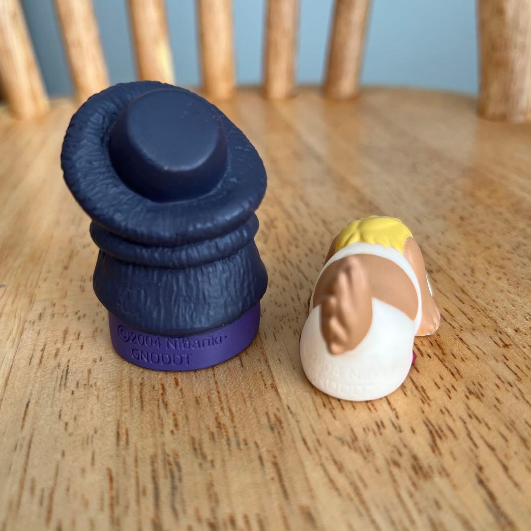 ジブリ　ハウルの動く城　指人形　荒地の魔女　ヒン