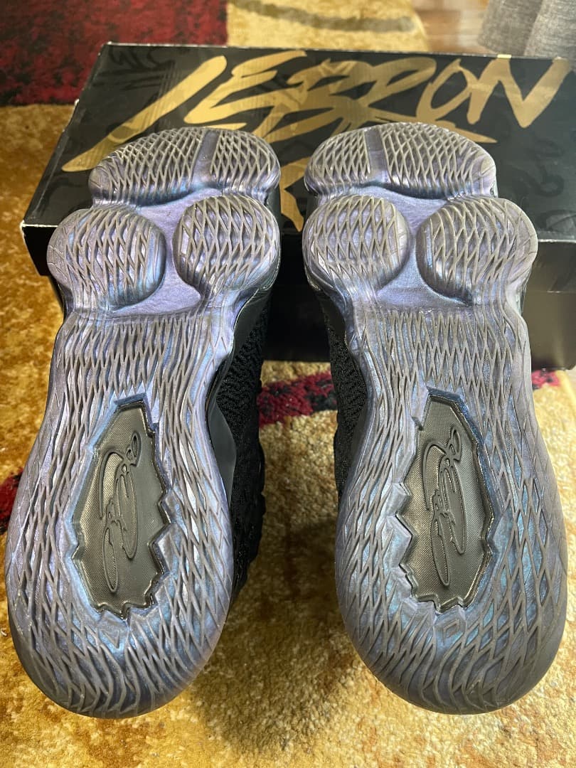 シューズ(男性用) Lebron XVII Black Noir