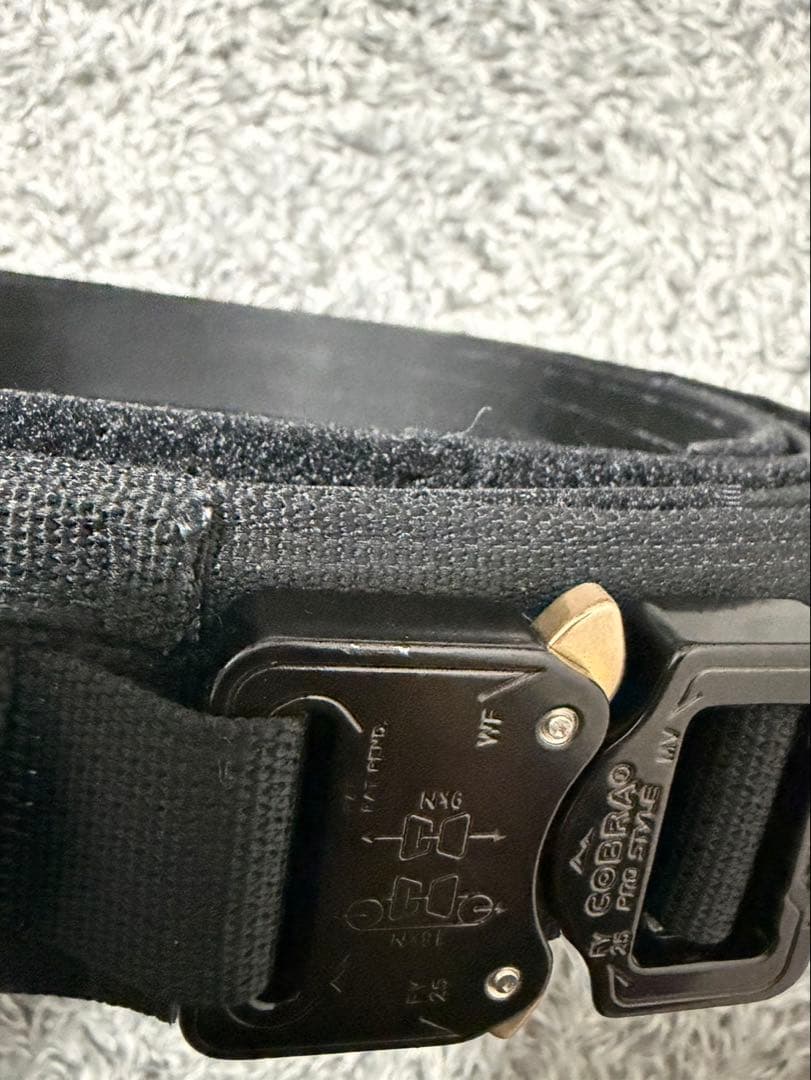 ORDNANCE TACTICAL PISTOL BELT 黒(Mサイズ)