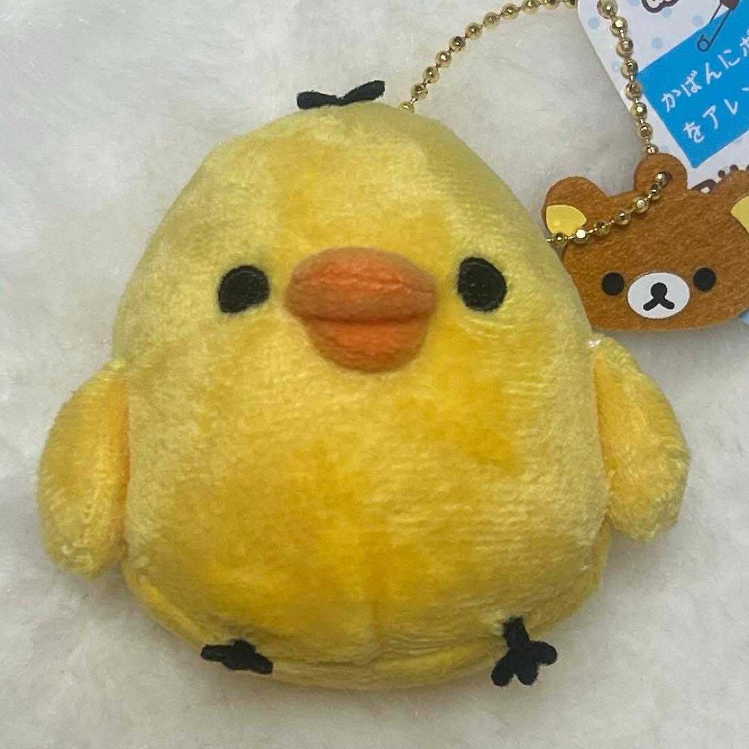 リラックマ キイロイトリ ぬいぐるみバッジ レア
