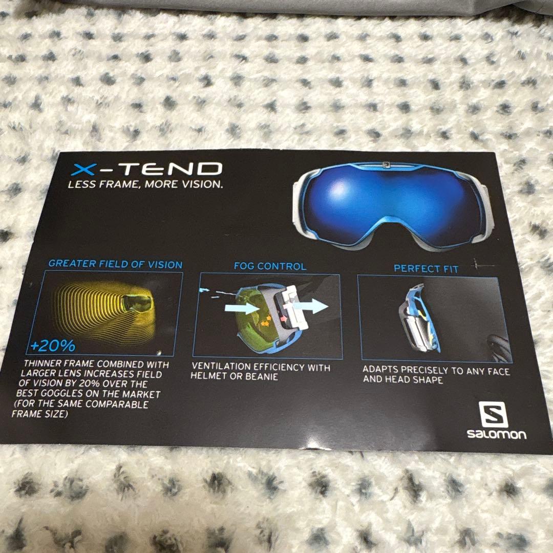 超美品　Salomon XTEND ASI FIT ゴーグル