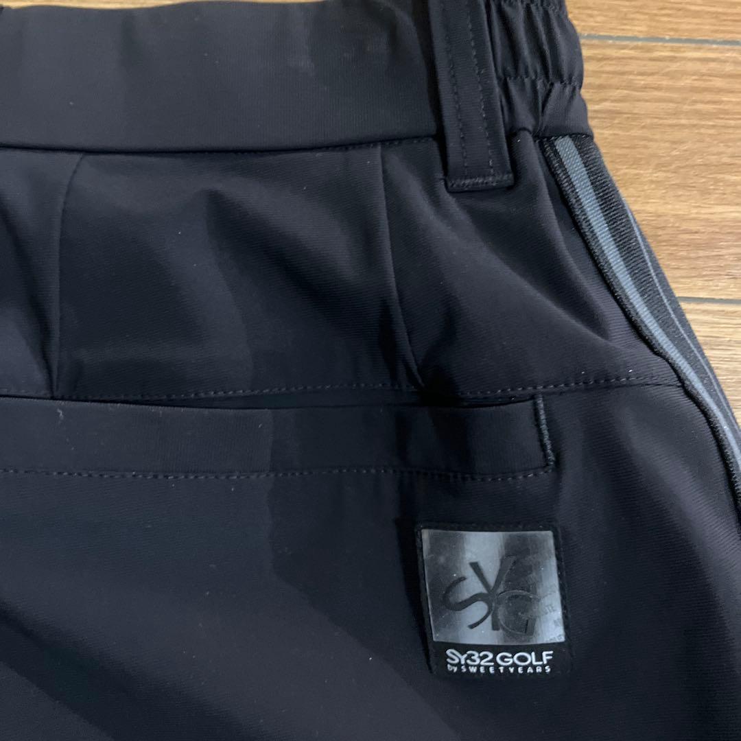 SY32 ABSOLUTE ブラックパンツ ストライプ Lサイズ