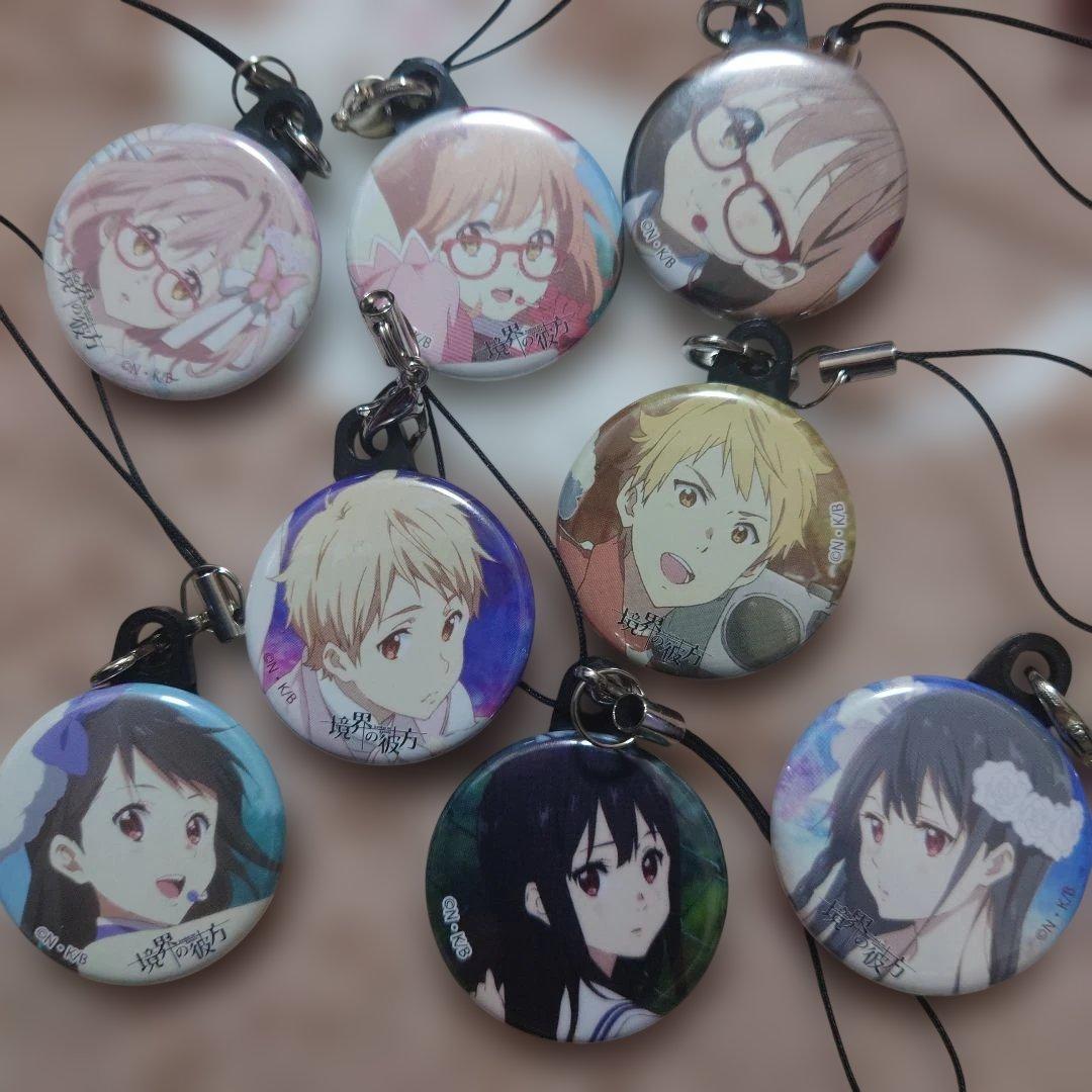 境界の彼方　栗山未来　神原秋人　名瀬美月 名瀬博臣　缶バッジ