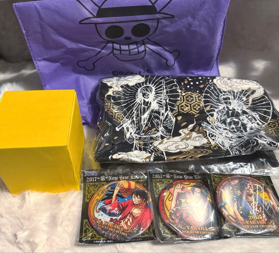 ワンピース 輩缶バッジ 海賊袋 2017 完品