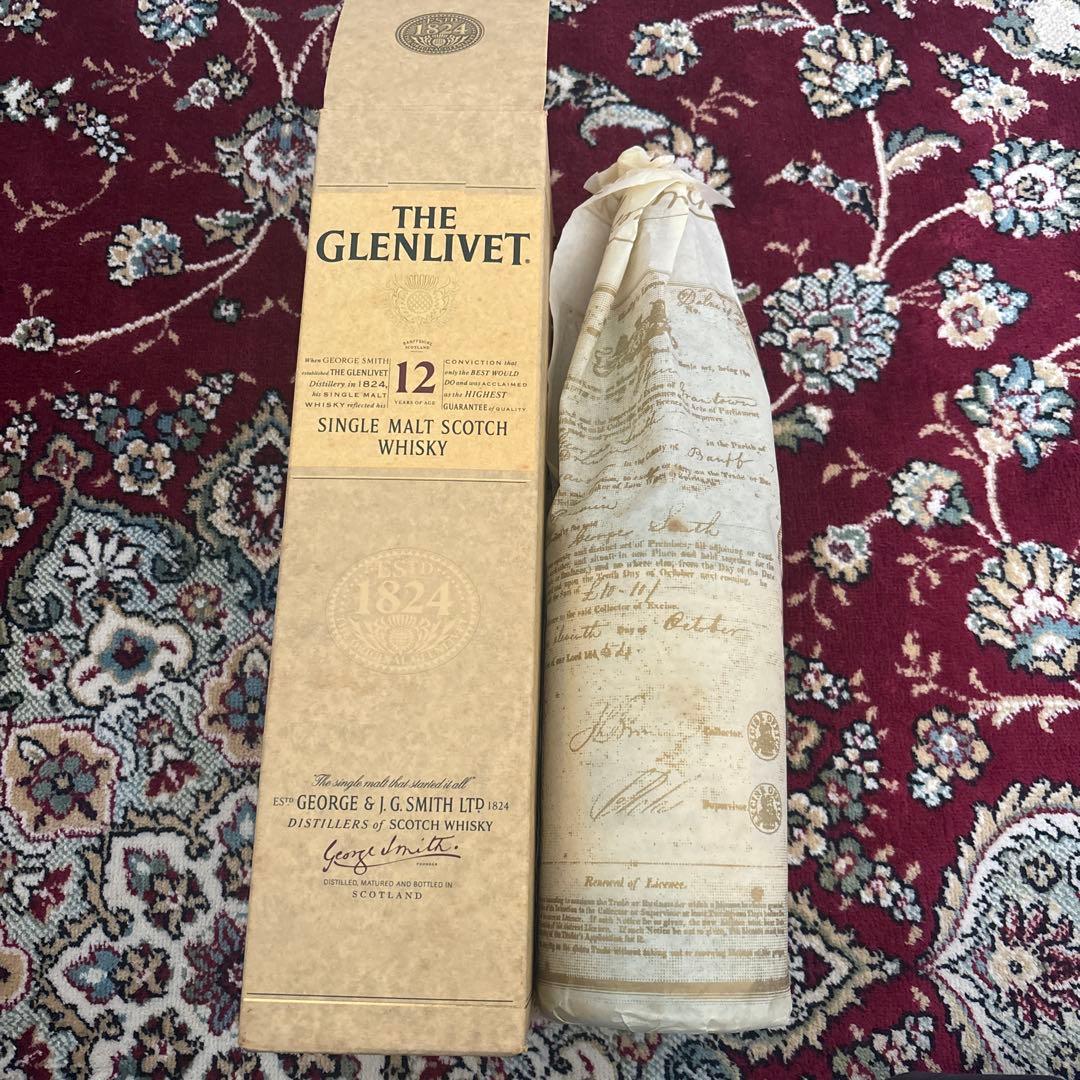 古酒THE GLENLIVET 12年 シングルモルトウイスキー700ml