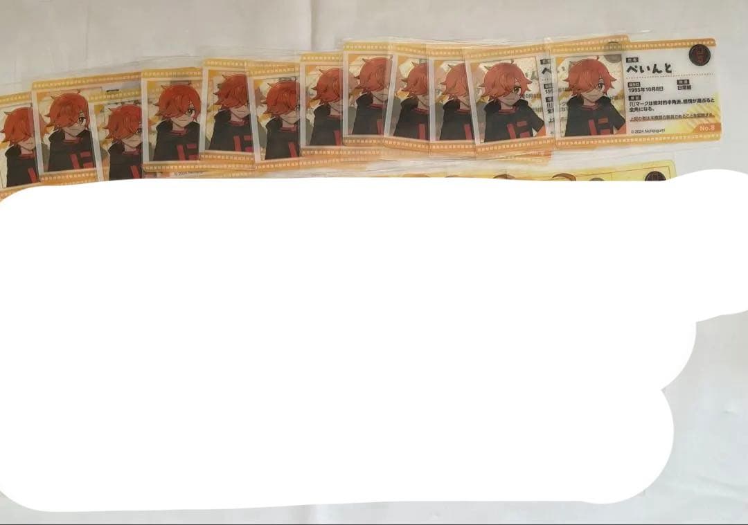 日常組 ZOZOTOWN くじ トレカ 日常展 缶バッジ ぺいんと 2枚目あり