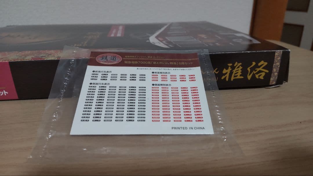 やすぽん　鉄道コレクション 京とれいん雅洛 Nゲージ