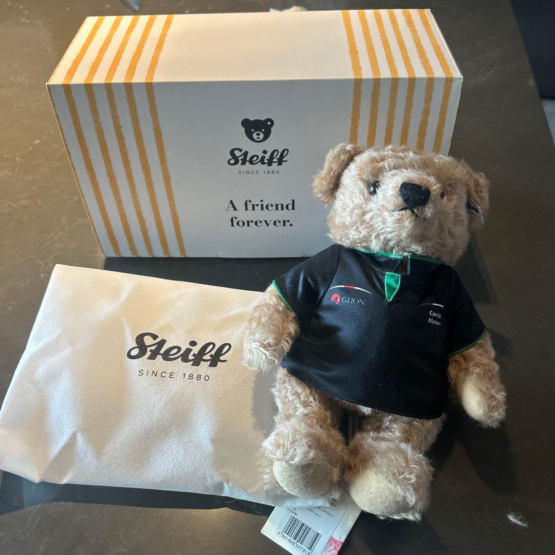 Steiff テディベア スポーツシャツ付き