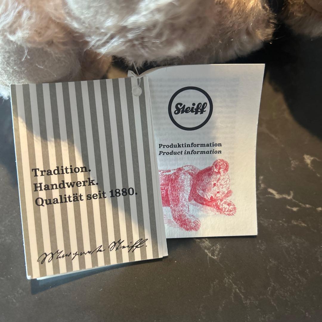 Steiff テディベア スポーツシャツ付き