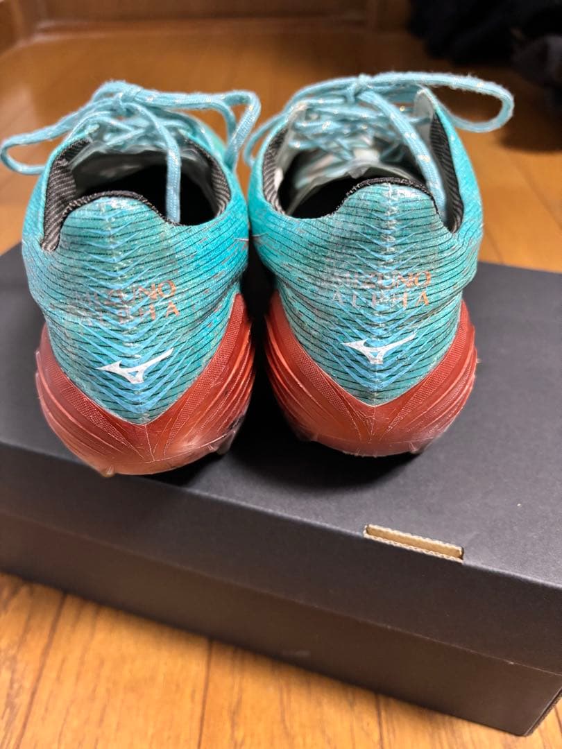 【入手困難】Mizuno α Azure Blue 26.0ワールドカップ限定