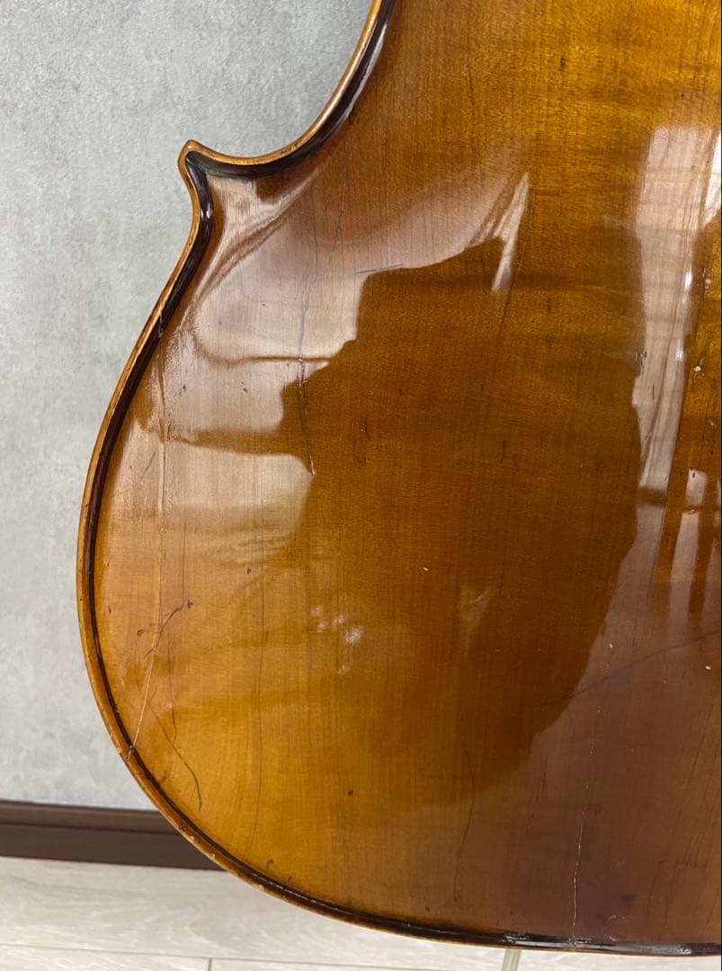 チェロ 4/4 スズキ特Nº1、Andreas Eastmanケース、弓付き