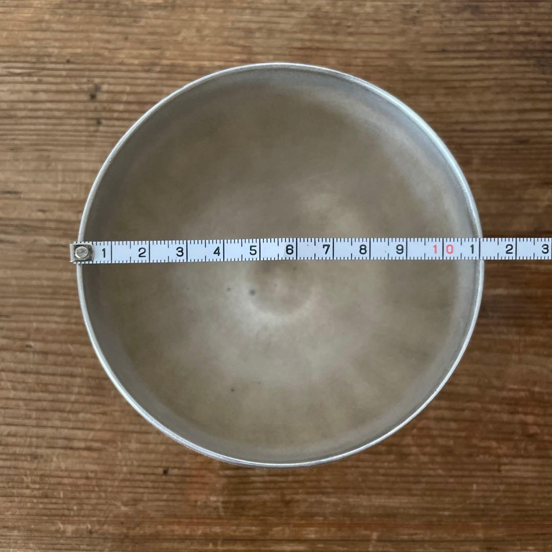 青木良太　椀　陶芸　銀仕上げ