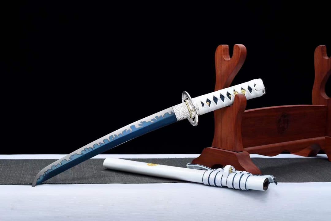 【白桜】  武具　刀装具　日本刀　模造刀 居合刀 肋差   短刀