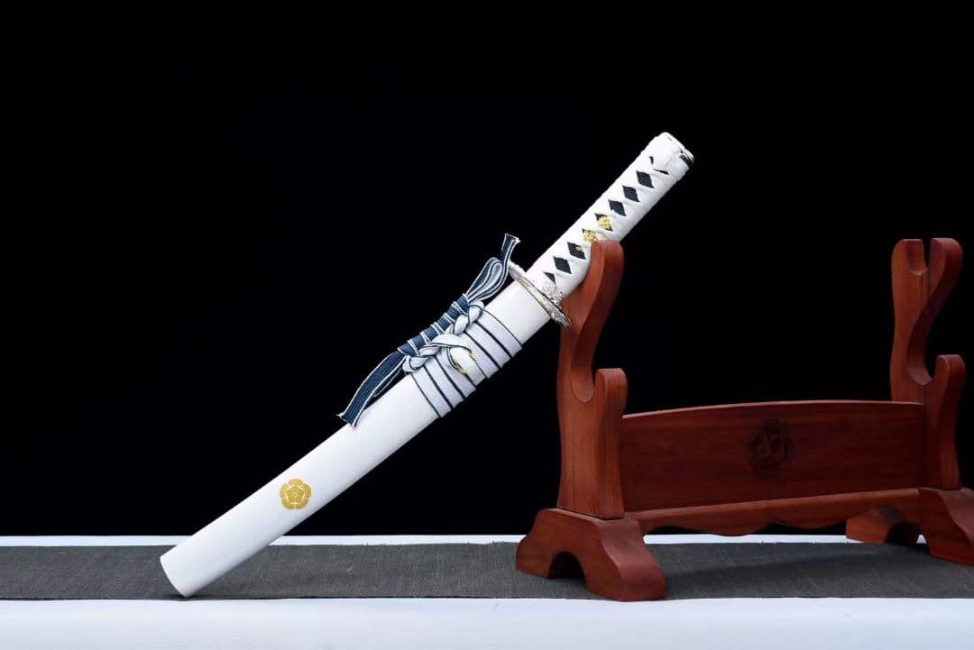 【白桜】  武具　刀装具　日本刀　模造刀 居合刀 肋差   短刀