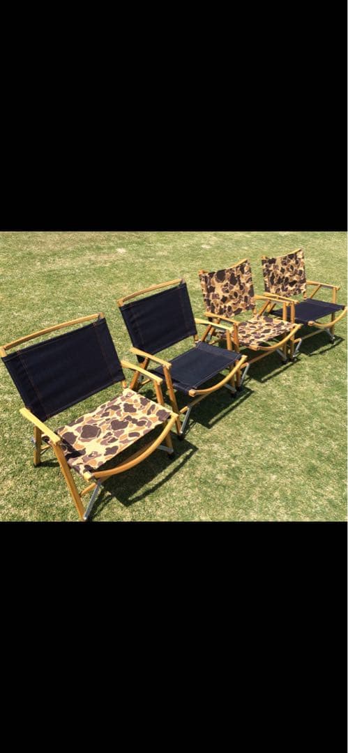 カーミットチェア② 2脚セット　生地張替え済　美品