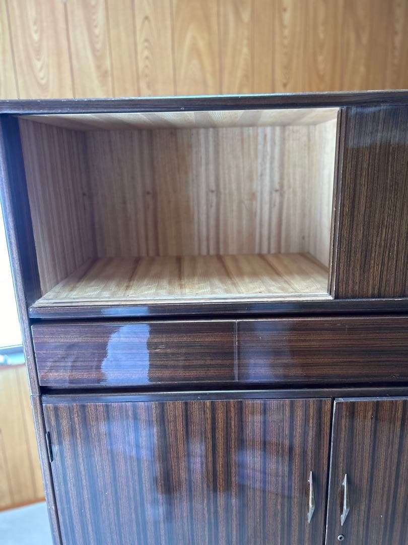 上段(小物入)中段(着物入)下段(3引出)3段組タンス