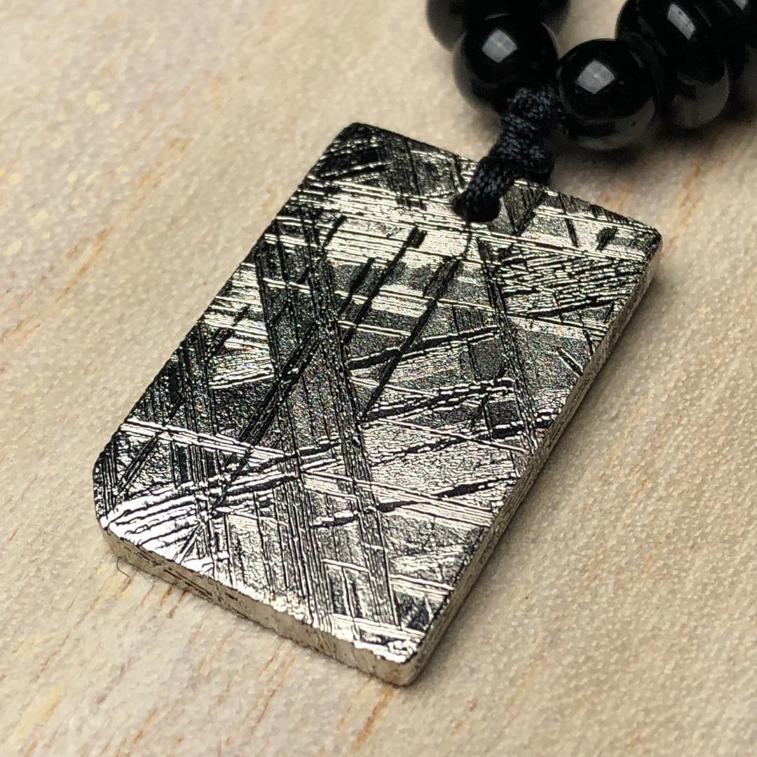 りょうすけ　ムオニオナルスタ隕石　メッキ処理済み　重さ約21ｇ