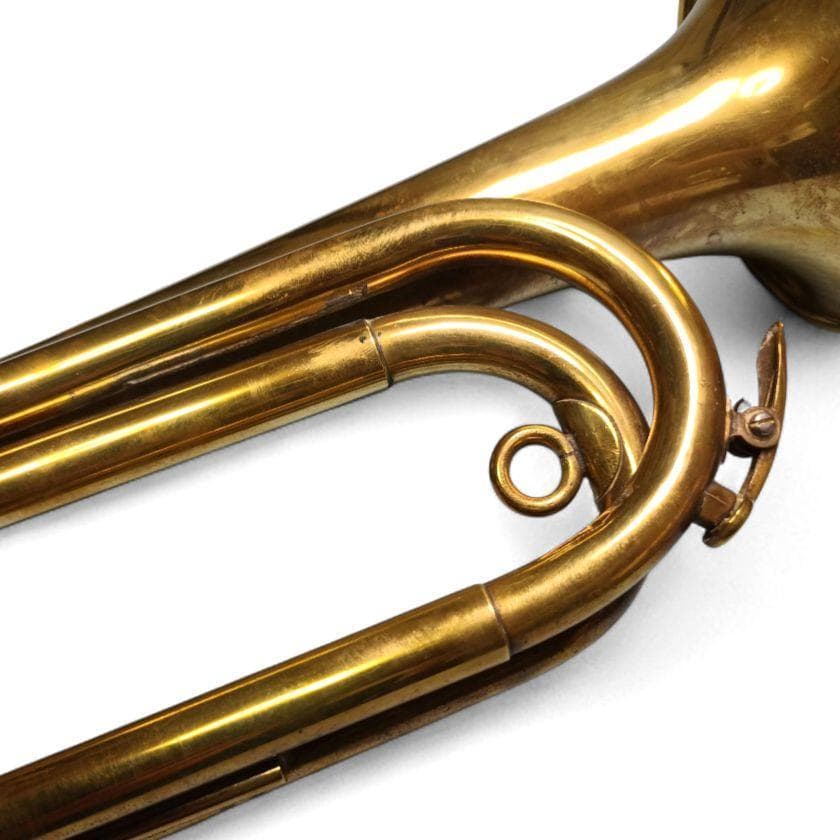 下倉楽器 シモクラ 海上自衛隊 信号ラッパ 信号喇叭 二つ巻き