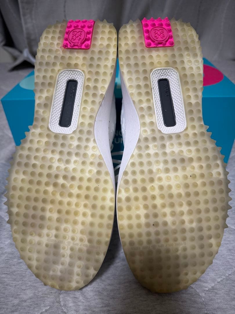 G/FORE G.112 ゴルフシューズ ホワイト/ターコイズ