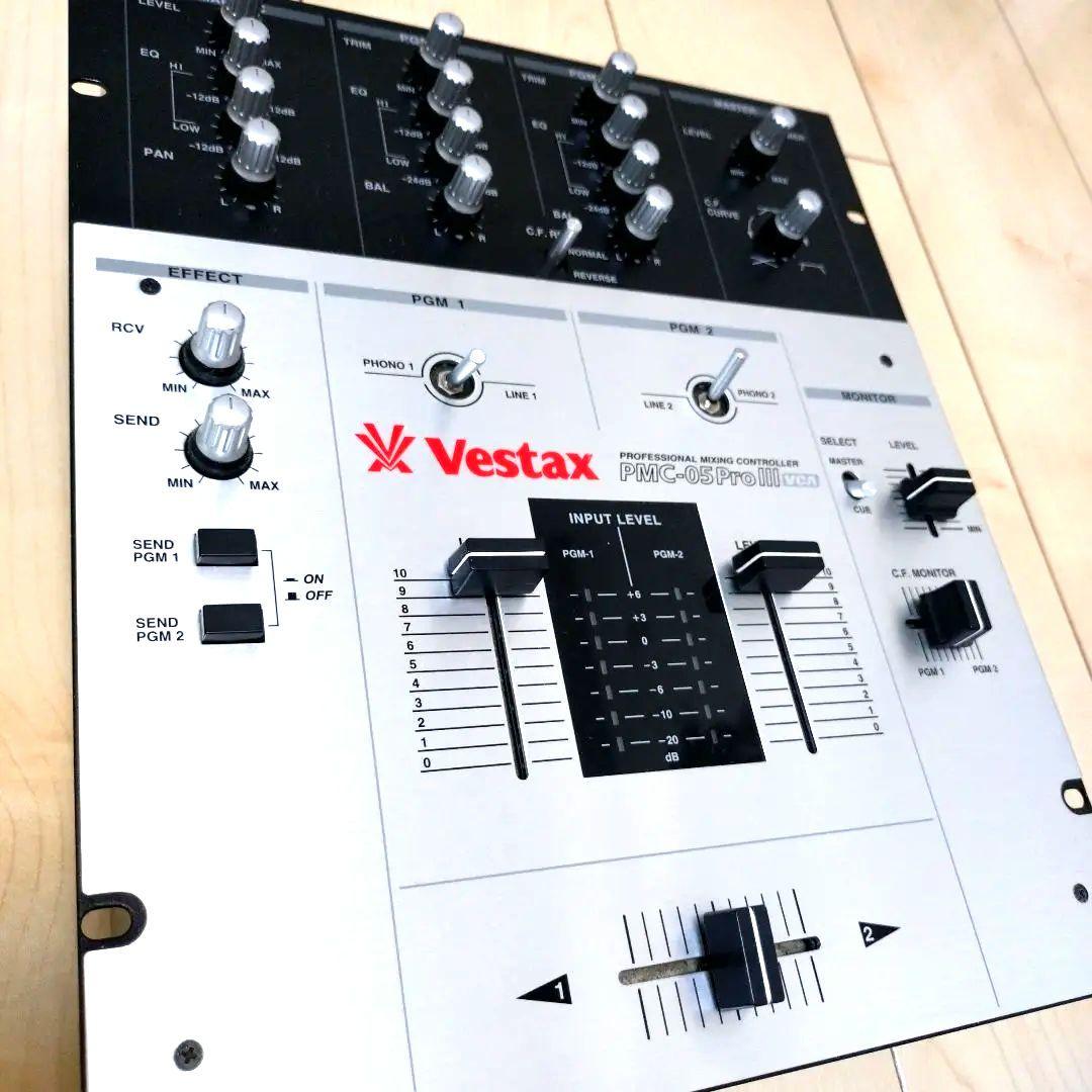極美品 Vestax PMC-05PRO3 VCA DJミキサー