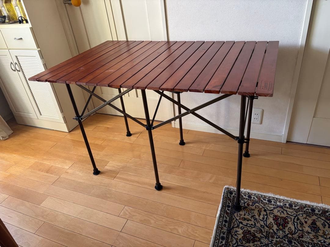 Coleman (コールマン) ガーデンウッドロールテーブル6 170A5748