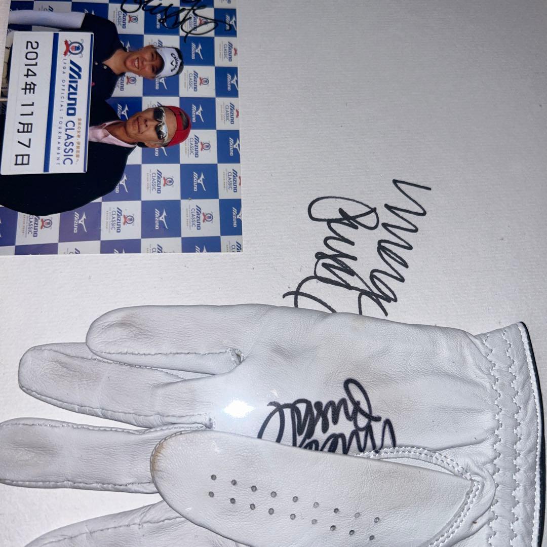 女子プロゴルファーモーガンプレッセル直筆サインセット【超希少】