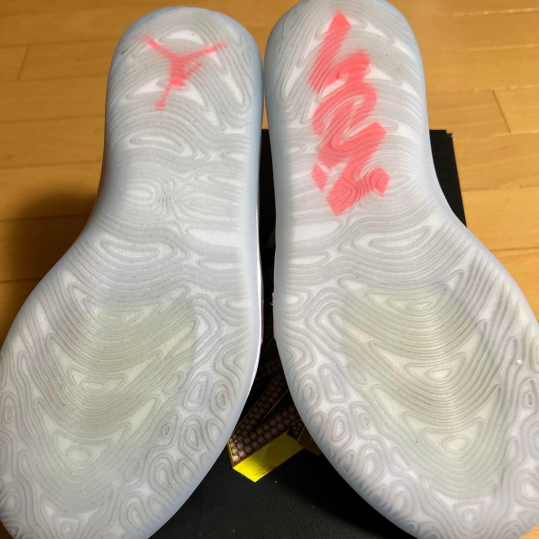 Jordan バスケットシューズ ハイカット 黒/白/赤