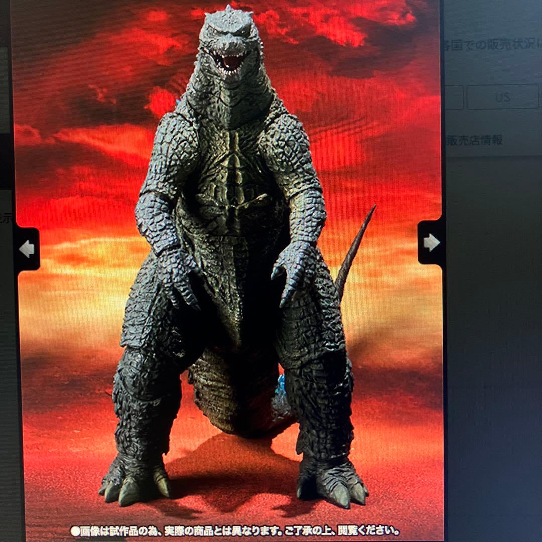 S.H.MonsterArts ゴジラ2014Spit Fire Ver. 新品