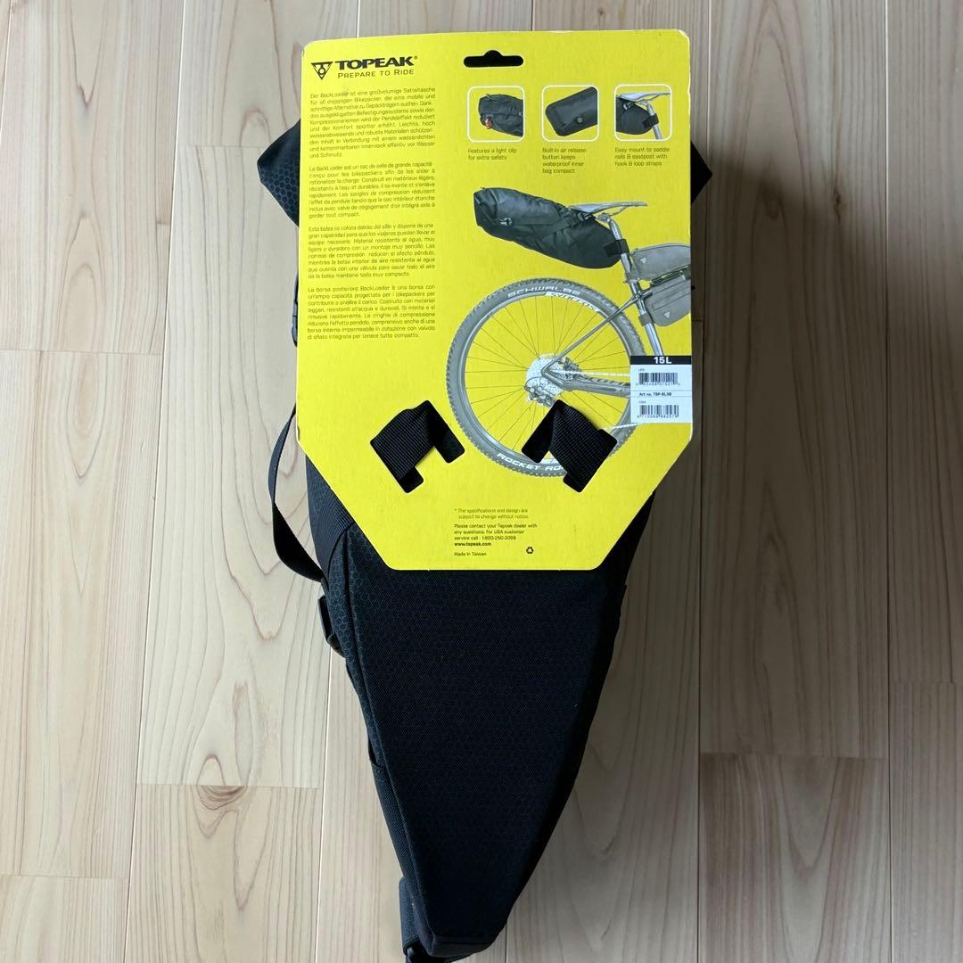 TOPEAK(トピーク) バックローダー15L/サドルバッグ