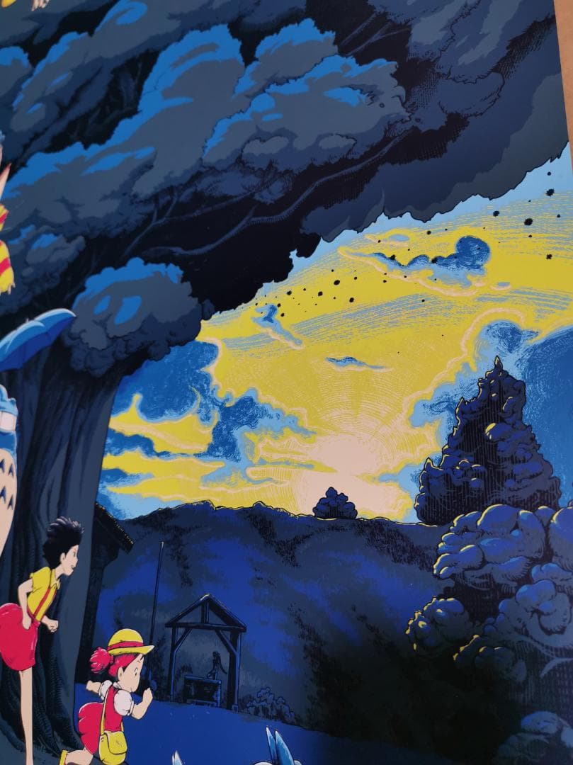 となりのトトロ・特大限定ポスター（100枚限定生産、スタジオジブリ、宮崎駿）