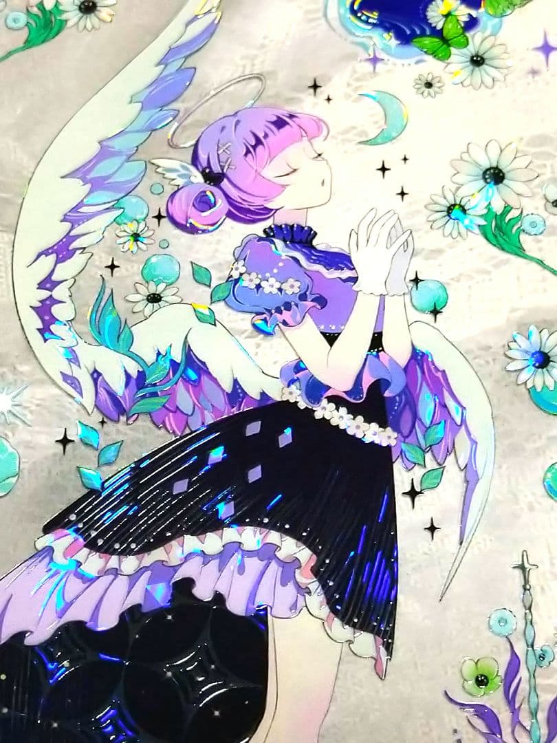 J660＃银河星斗(贝壳光)studiovi切り売り海外人物マステ女の子