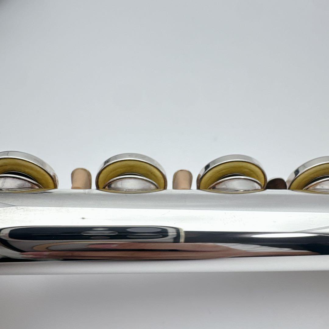 【未使用級】YAMAHA フルート YFL-211 後期 Eメカ 銀メッキ