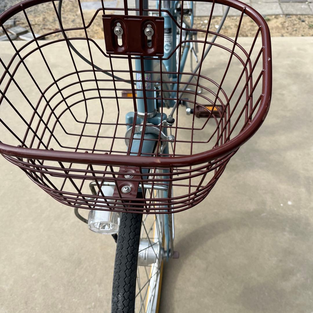 子供用　自転車　 22インチ 前カゴ付き