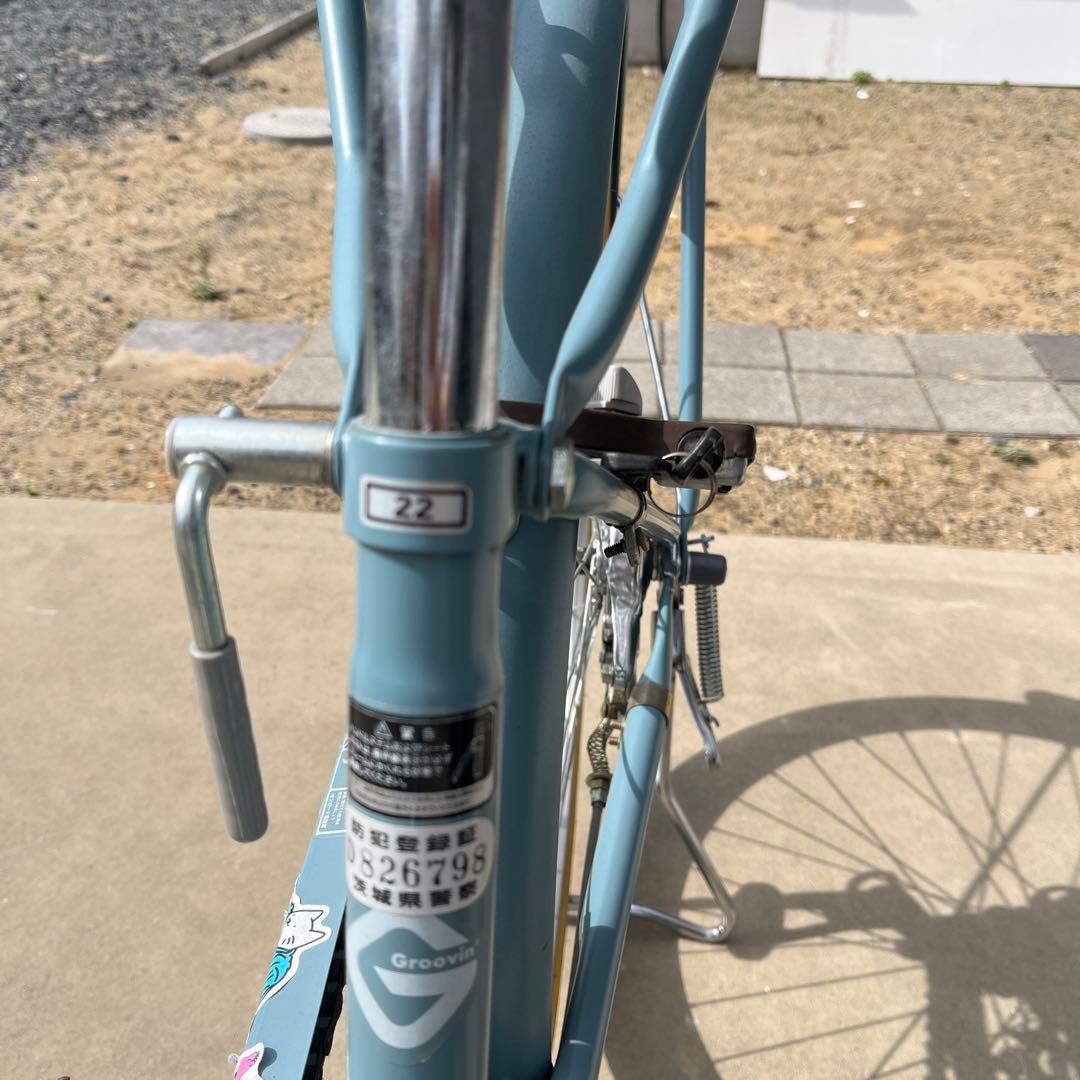 子供用　自転車　 22インチ 前カゴ付き