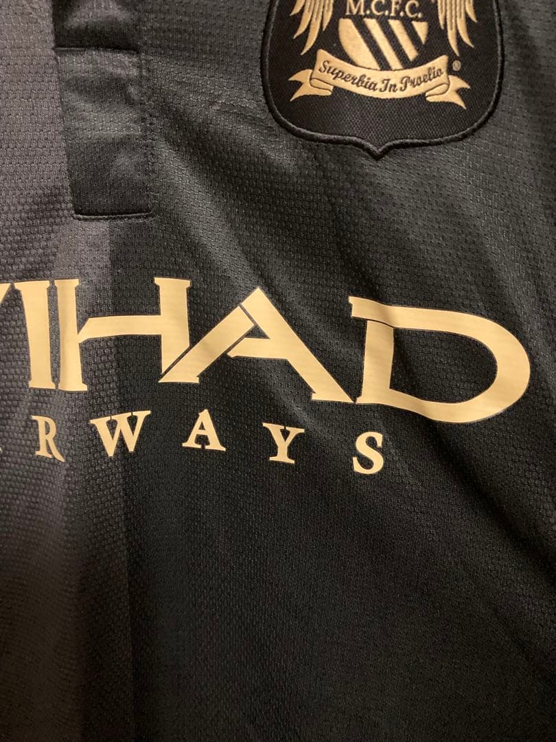 マンチェスター・シティ 2014　Sサイズ　ナイキ　Nike ユニフォーム　優勝