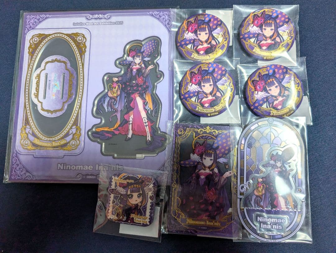 ホロライブ Ninomae Ina'nis 一伊那尓栖 海外限定グッズセット