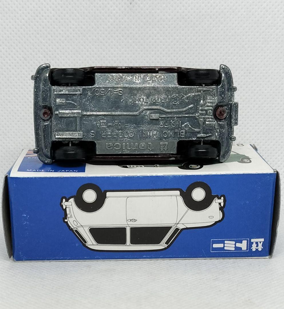 《青箱トミカF8-2》ミニクーパーSマークⅢ【東急ハンズ 特注】未使用美品