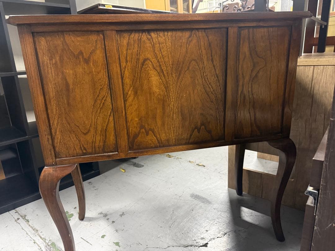 クラシックスタイル文机 ダークブラウン 174